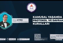 Kamusal Yaşamda Protokol ve Davranış Kuralları