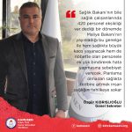 KIDRIŞLIOĞLU “PLANLAMA OLMADAN SAĞLIKTA YAPILMAYA ÇALIŞILACAK TEDBİRLER İNSAN SAĞLIĞINITEHLİKEYE SOKAR”